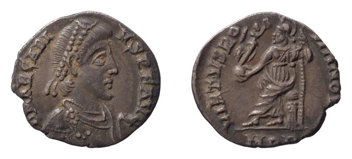 RIC IX Mediolanum 32B, реверс, bm