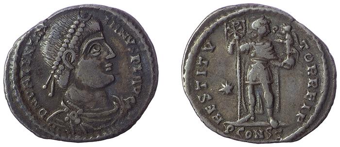 RIC IX Arelate 6A, реверс, bm