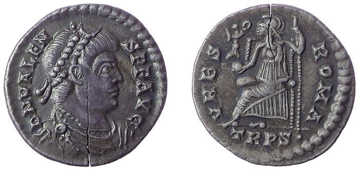 RIC IX Treveri 27A, реверс, bm