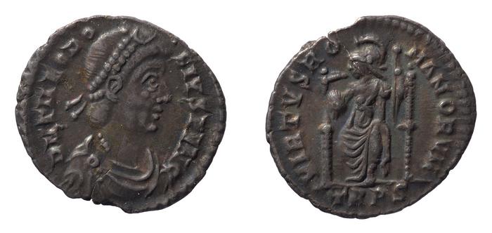 RIC IX Treveri 84A, реверс, bm