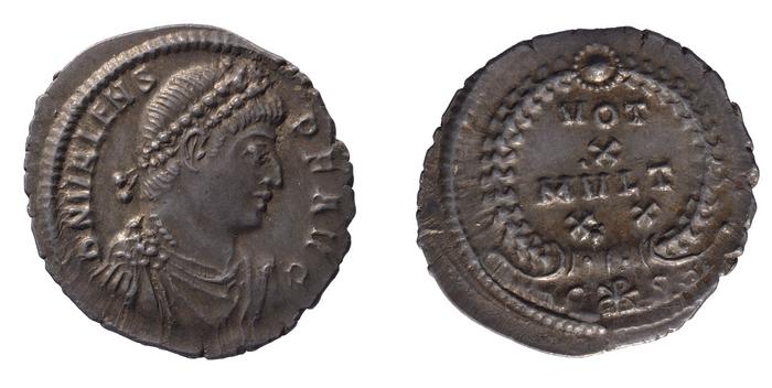 RIC IX Constantinople 37B, реверс, bm