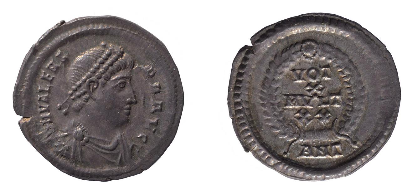 RIC IX Antioch 34A, аверс, bm