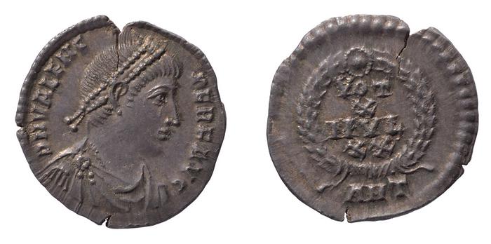 RIC IX Antioch 33B, реверс, bm