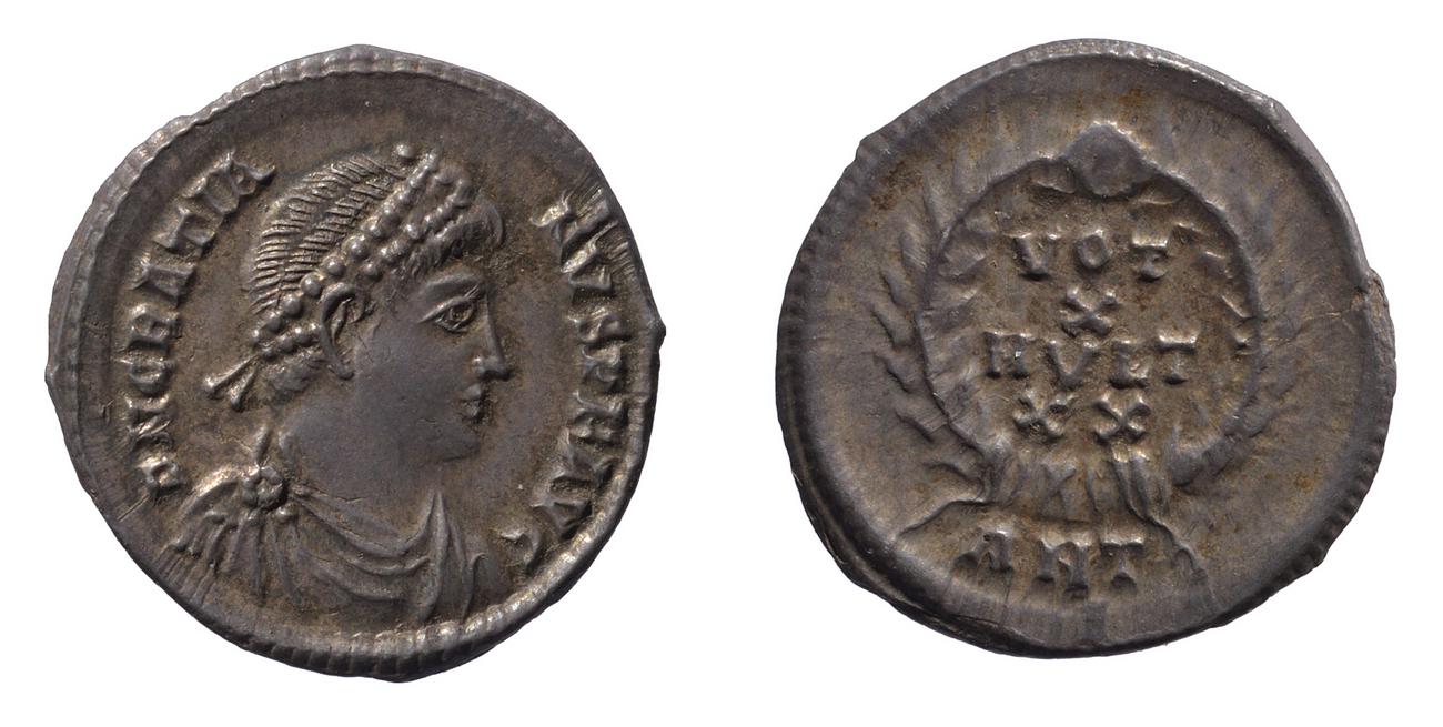 RIC IX Antioch 34E, аверс, bm