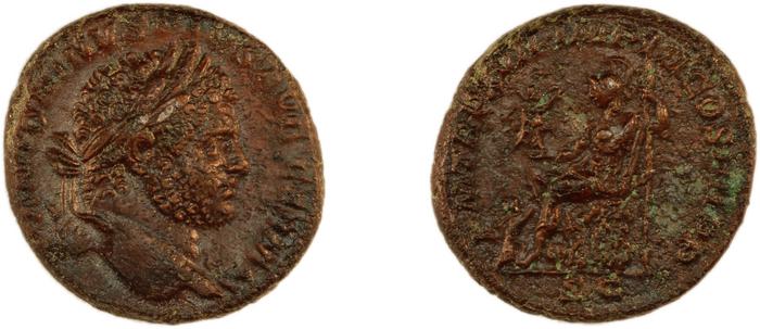 RIC IV Caracalla 533, реверс, bm