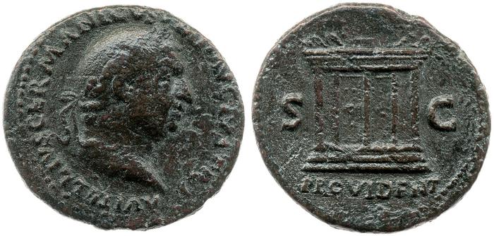 реверс RIC I (second edition) Vitellius 129