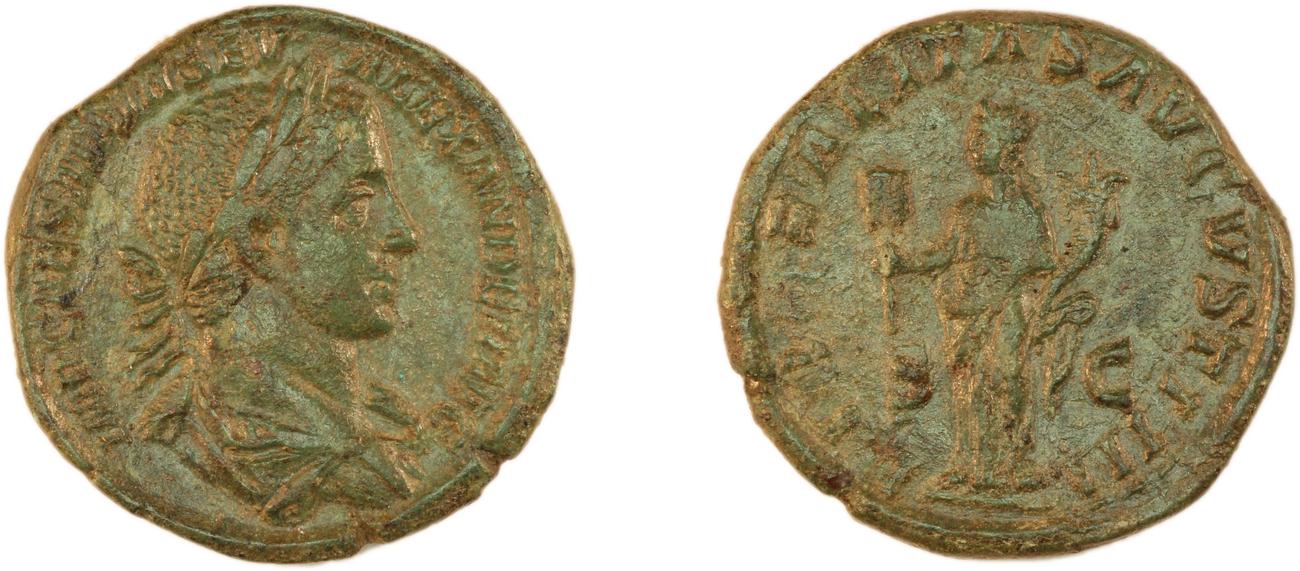 RIC IV Severus Alexander 573, аверс, bm