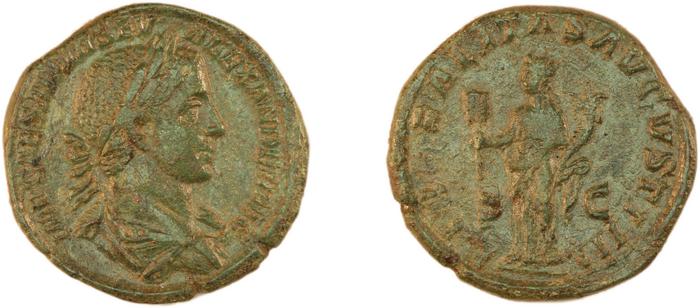 RIC IV Severus Alexander 573, реверс, bm