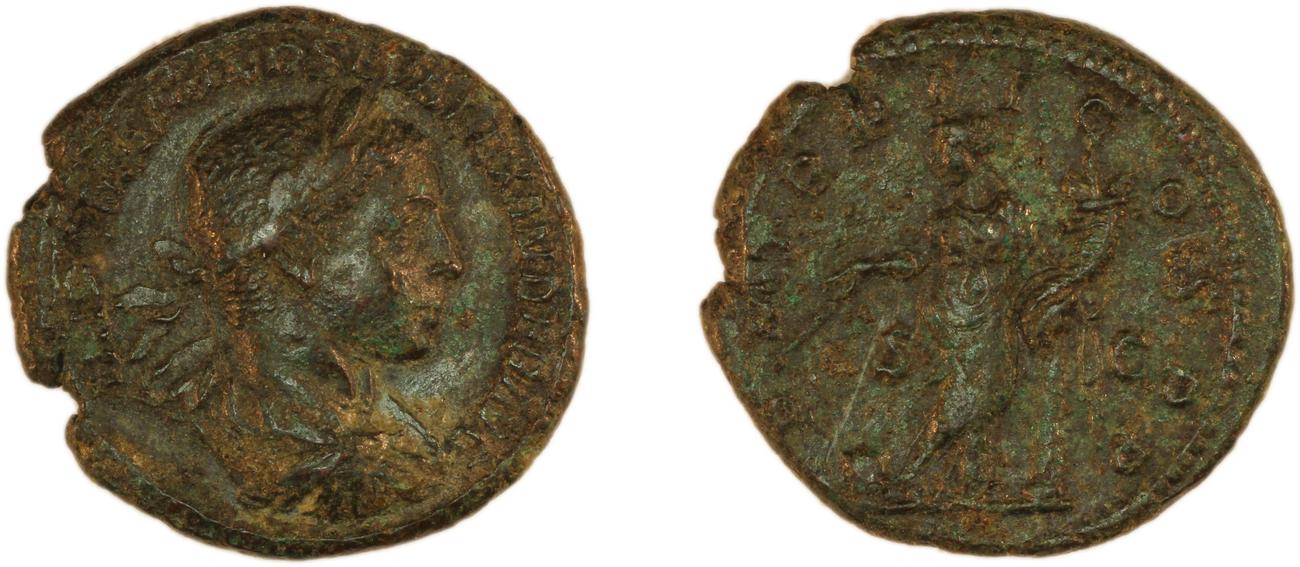 RIC IV Severus Alexander 397, аверс, bm