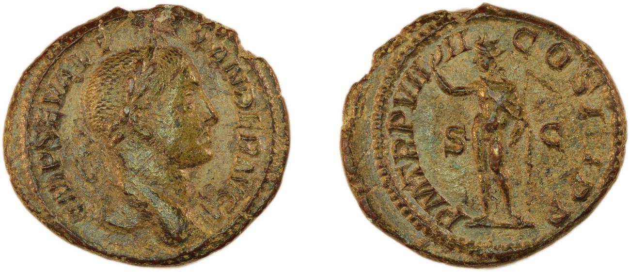 RIC IV Severus Alexander 502, аверс, bm