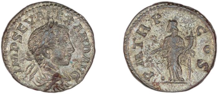 RIC IV Severus Alexander 263, реверс, bm