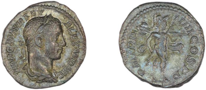 RIC IV Severus Alexander 45, реверс, bm