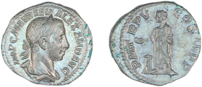 реверс RIC IV Severus Alexander 55