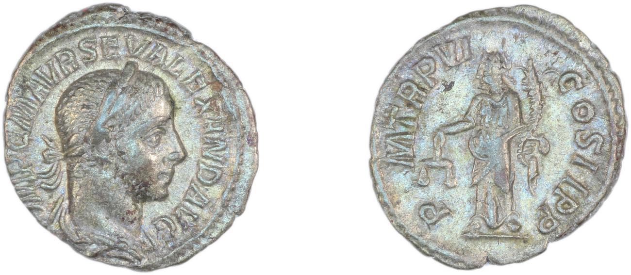 RIC IV Severus Alexander 64, аверс, bm