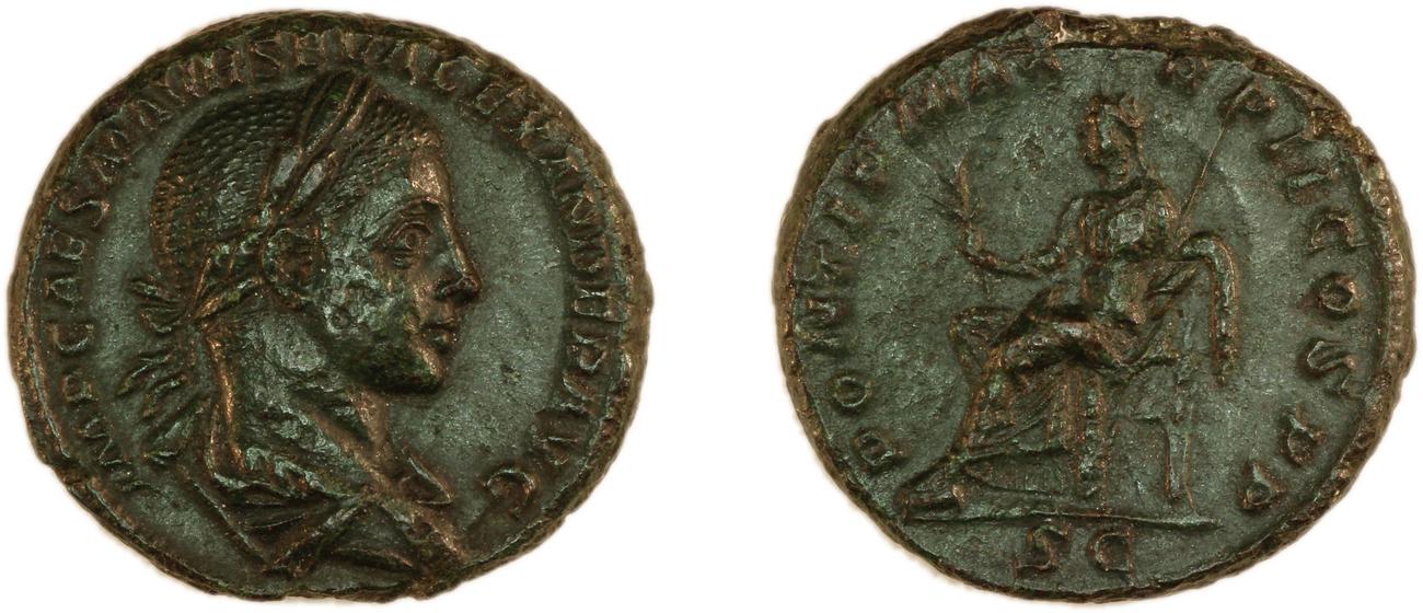 RIC IV Severus Alexander 403, аверс, bm