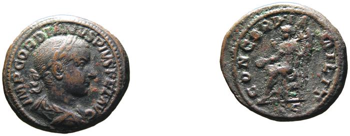 RIC IV Gordian III 288B, реверс, bm