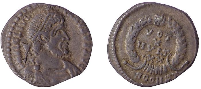 RIC VIII Arelate 310, реверс, bm