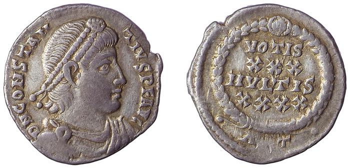 RIC VIII Antioch 186, реверс, bm