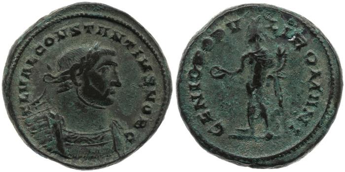 RIC VI Londinium 14a, реверс, bm