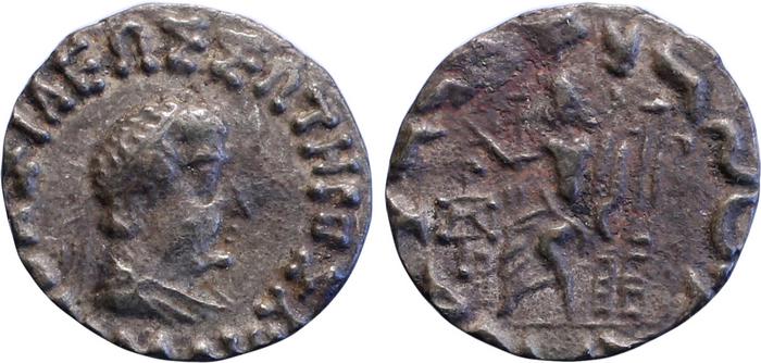 аверс Bactrian and Indo-Greek Coinage Hermaeus 19.1
