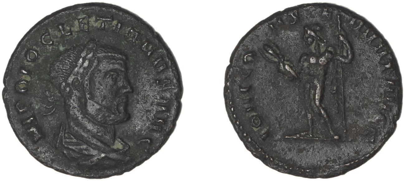 RIC V Diocletian 202, аверс, bm