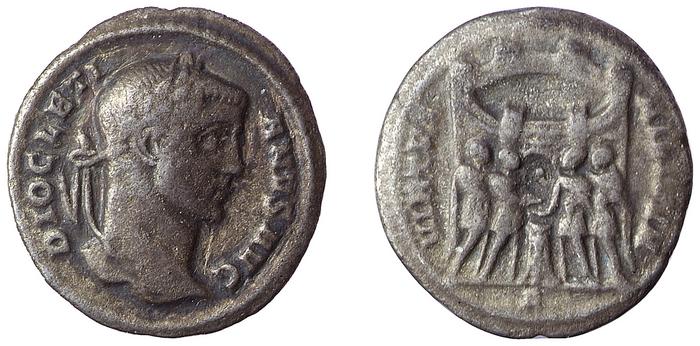 RIC VI Rome 40a, реверс, bm