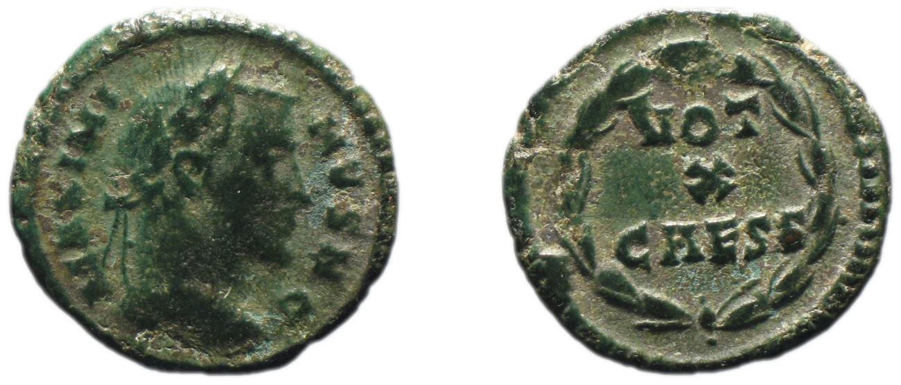 RIC VI Treveri 686, аверс, bm