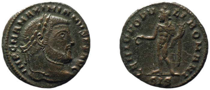 RIC VI Siscia 167, реверс, bm
