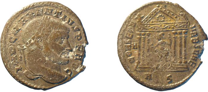 RIC VI Rome 202a, реверс, bm
