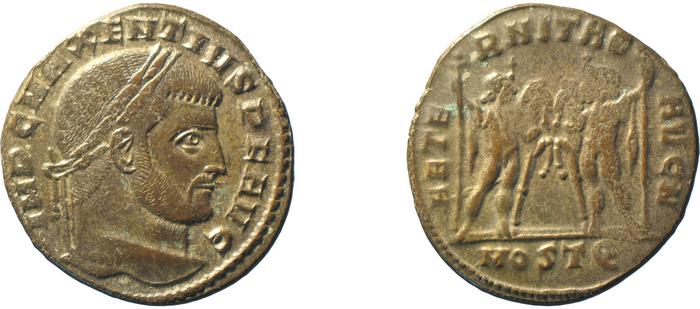 RIC VI Ostia 35, реверс, bm