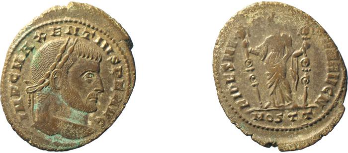 реверс RIC VI Ostia 45