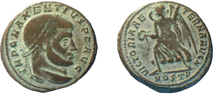 RIC VI Ostia 54, реверс, bm