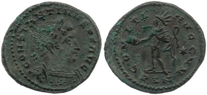 RIC VI Londinium 153, реверс, bm