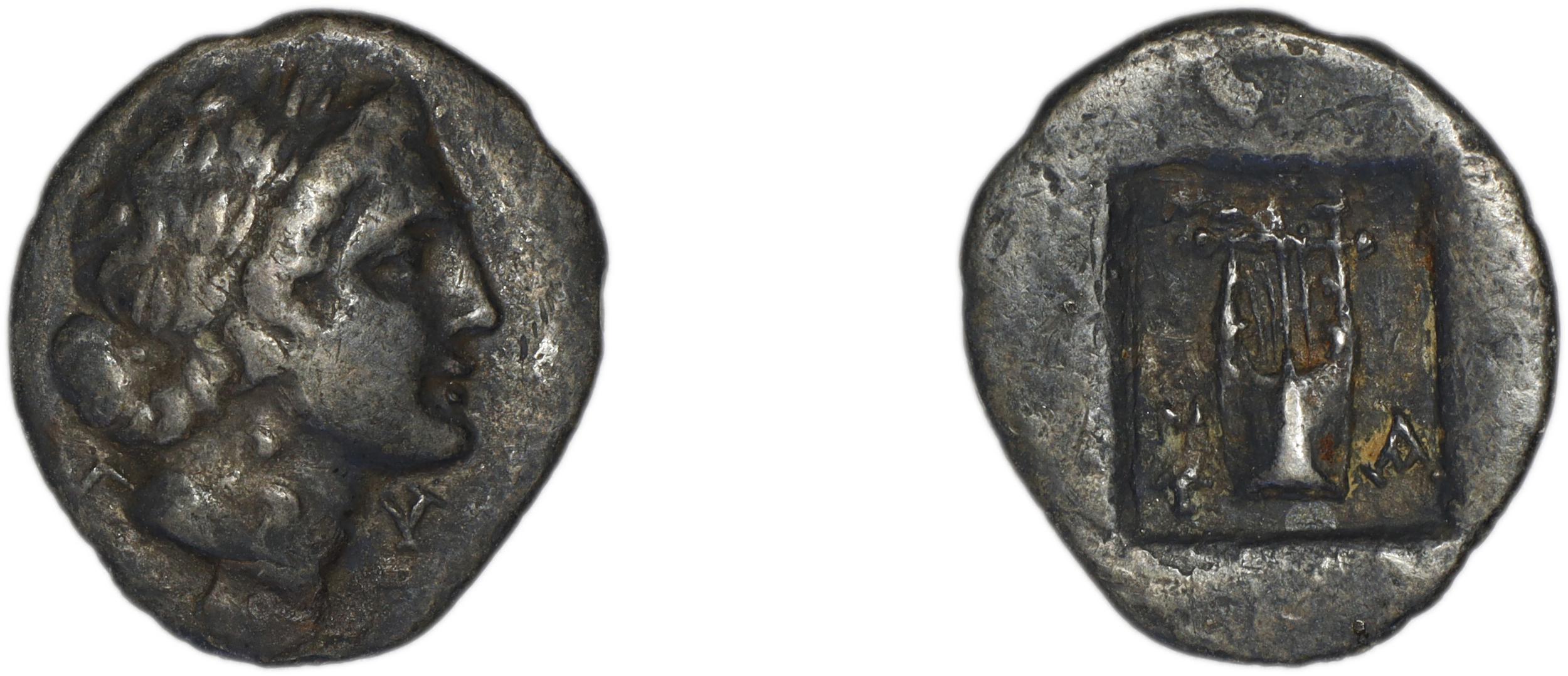 аверс Lycian League Masicytes Troxell 1982 4.87