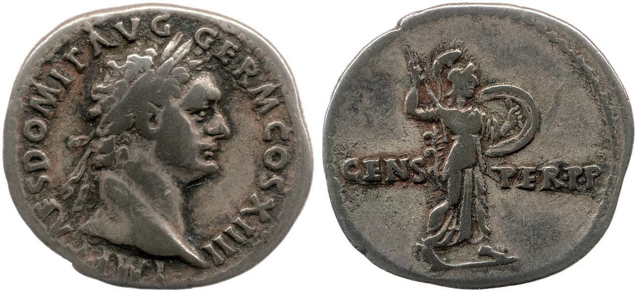 аверс RIC II, Part 1 (second edition) Domitian 567