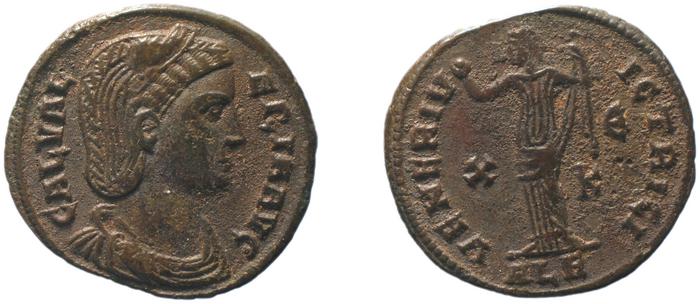 RIC VI Alexandria 81, реверс, bm