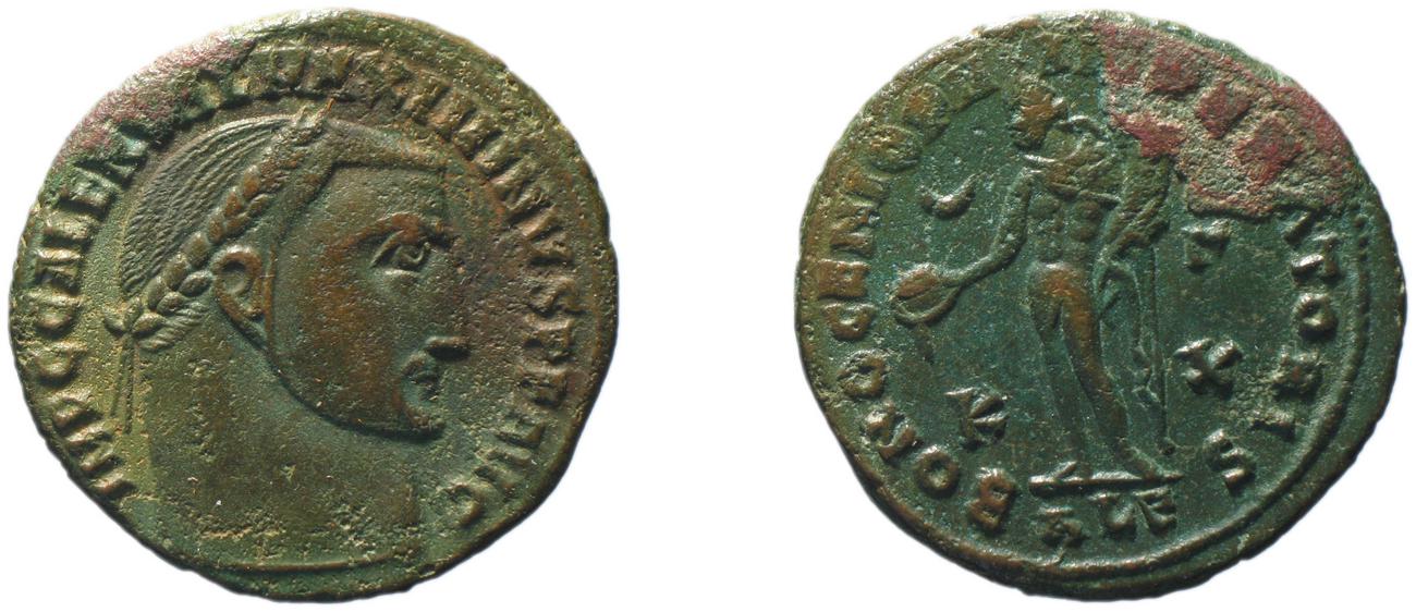 RIC VI Alexandria 144b, аверс, bm