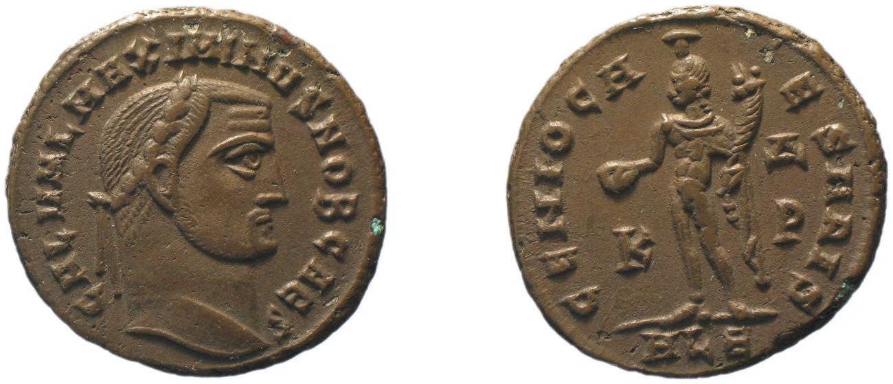 RIC VI Alexandria 100a, аверс, bm
