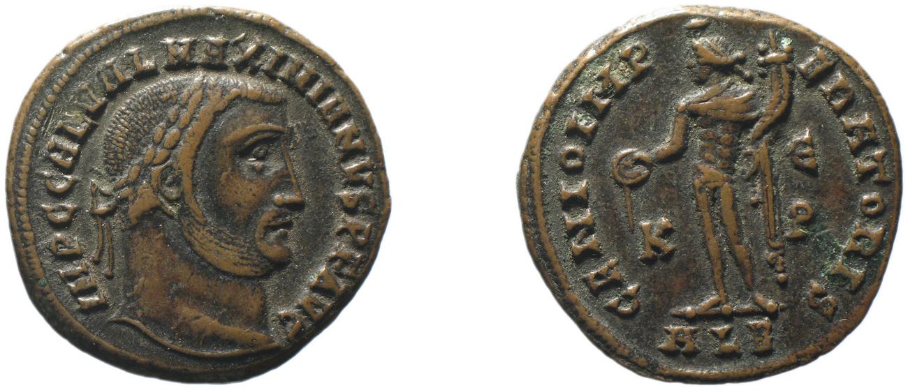 RIC VI Alexandria 105c, аверс, bm