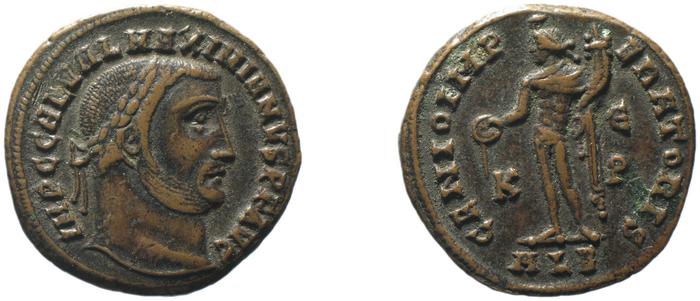 RIC VI Alexandria 105c, реверс, bm