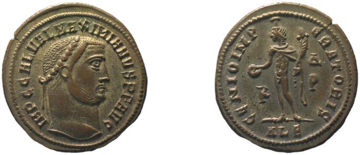 RIC VI Alexandria 105a, реверс, bm