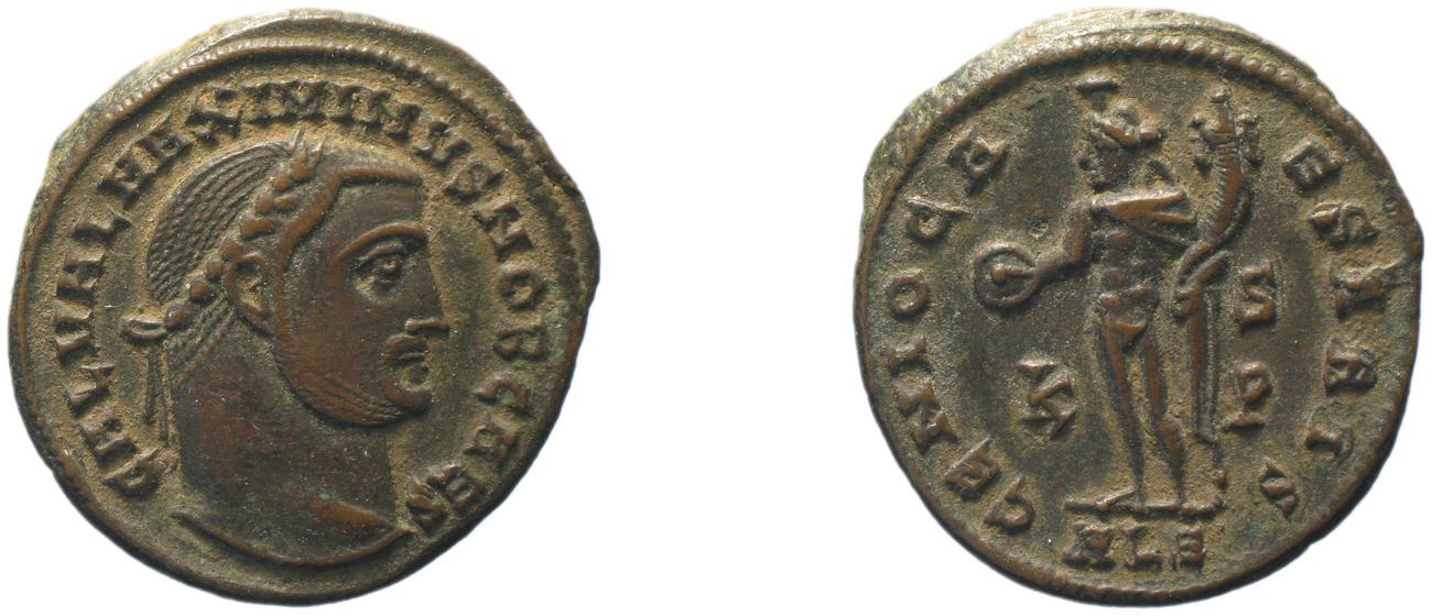 RIC VI Alexandria 100a, аверс, bm