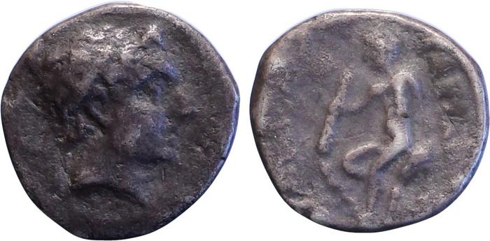 аверс Bactrian and Indo-Greek Coinage Euthydemus I 4