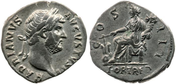RIC II, Part 3 (second edition) Hadrian 936, реверс, bm