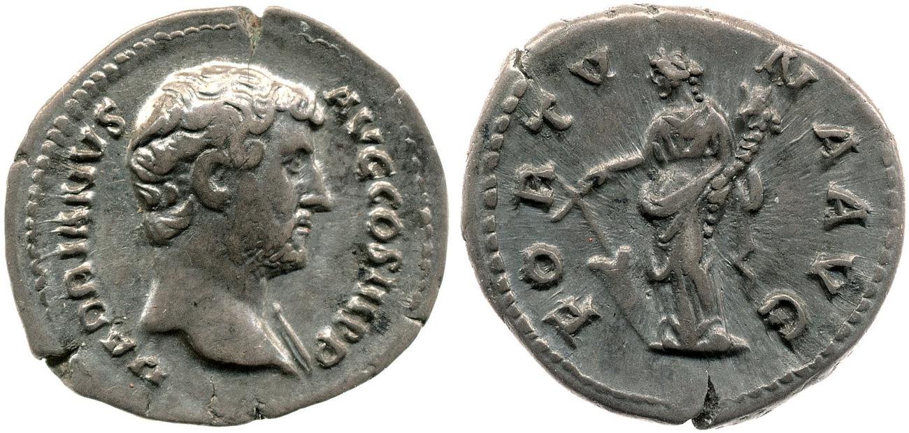 RIC II, Part 3 (second edition) Hadrian 2335, аверс, bm