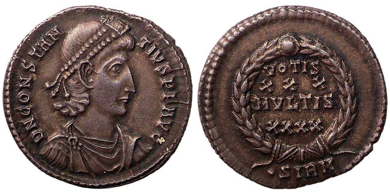 RIC VIII Sirmium 15, аверс, bm