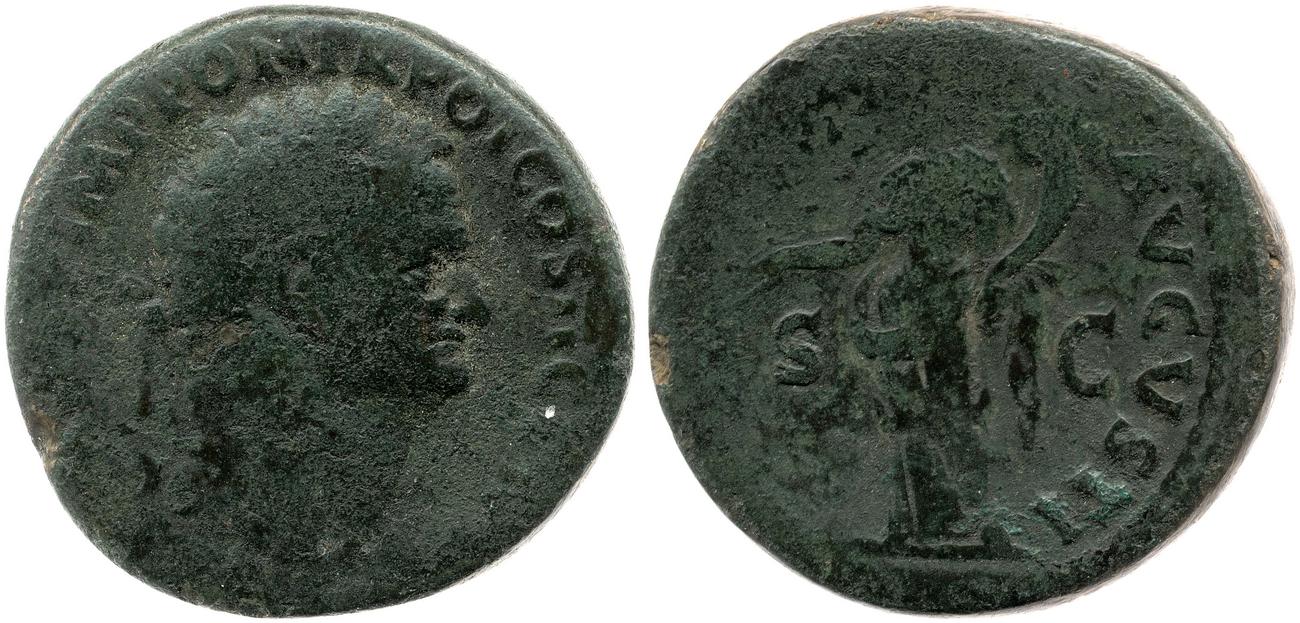 аверс RIC II, Part 1 (second edition) Vespasian 608