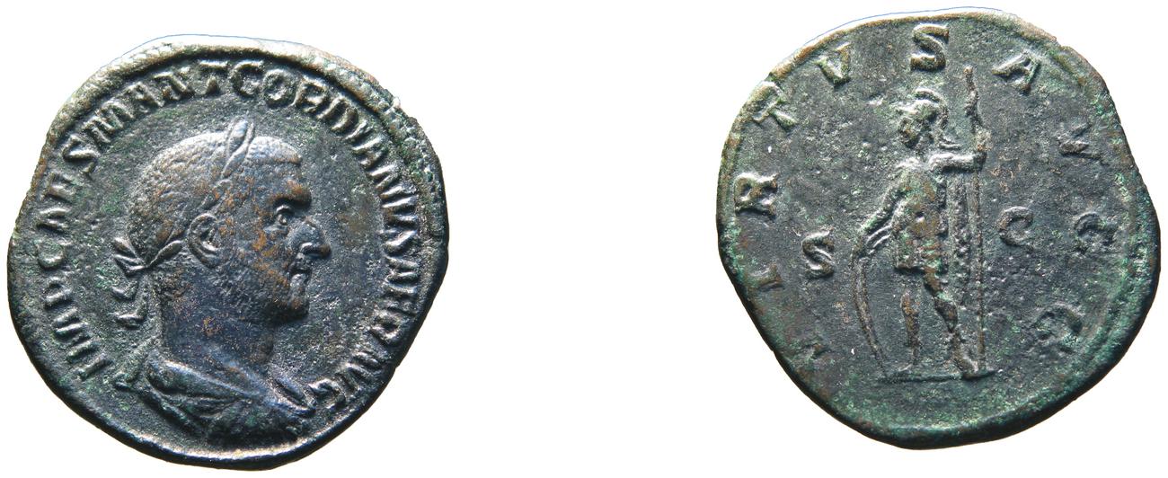 RIC IV Gordian I 14, аверс, bm