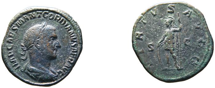 RIC IV Gordian I 14, реверс, bm