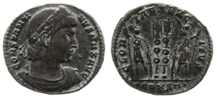 реверс RIC VII Constantinople 80